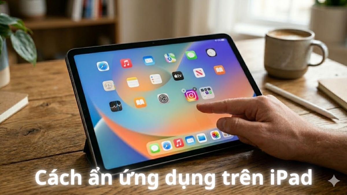 Cách ẩn ứng dụng trên iPad đơn giản và hiệu quả
